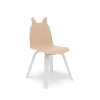 Lot de 2 Chaises Lapin Play - Bouleau